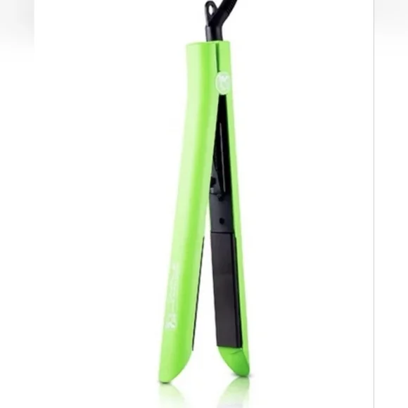 Royale Platinum Genius Heating Hair Straightener Pure Ceramic Plates 1.25" Lime - Picture 2 of 11